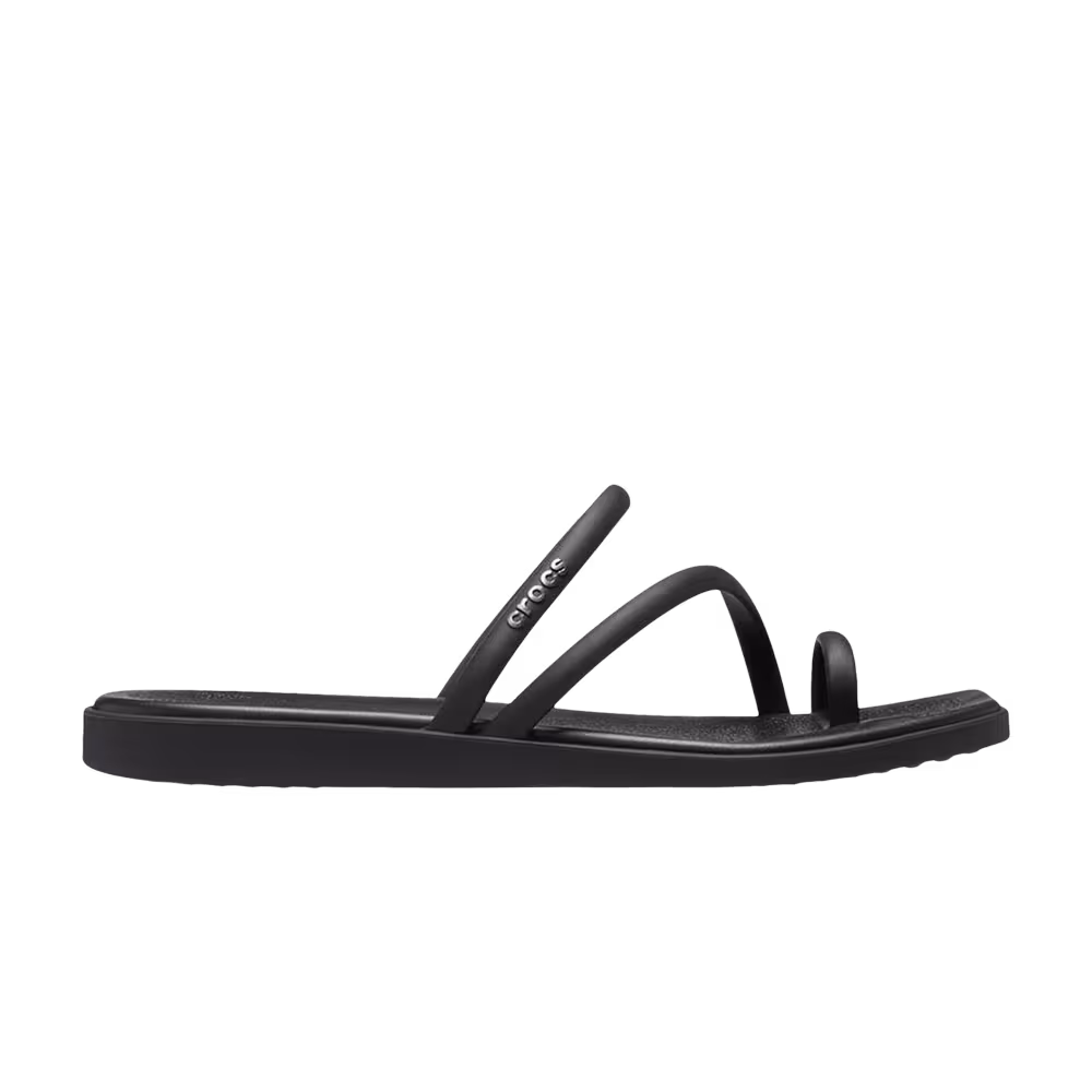 Crocs Women's Miami Toe Loop Sandal Black