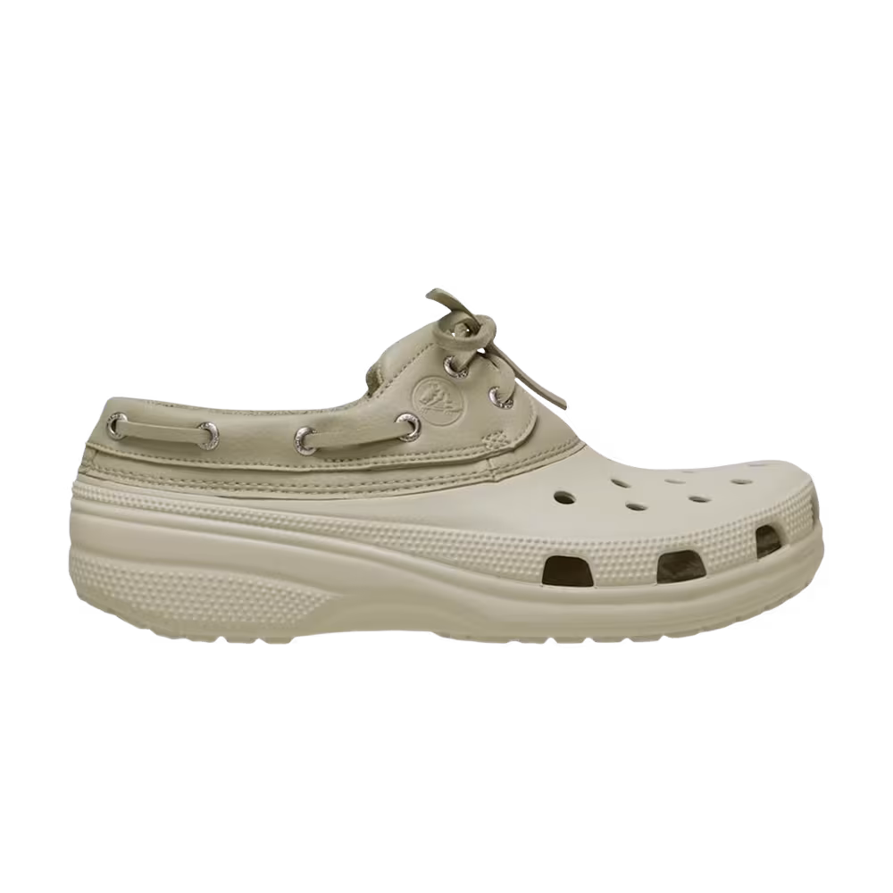 Crocs Classic Boat Shoe Bone Moth
