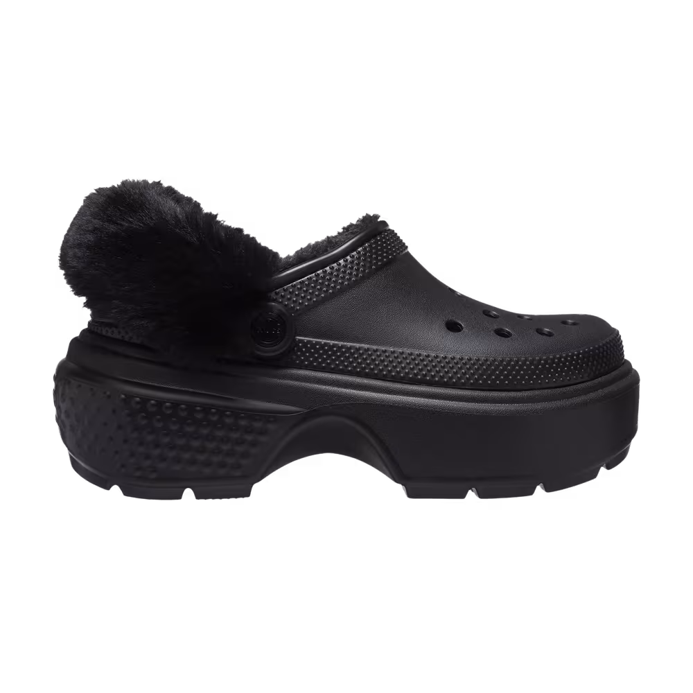 Crocs Stomp Lined Clog Black