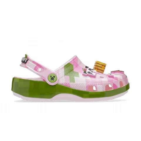 Minecraft x Crocs Classic Clog Big Kid 'Cherry Blossom'