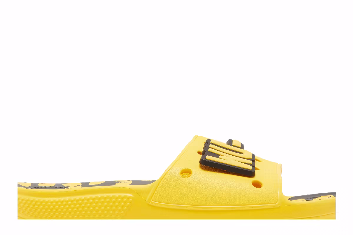 Wu-Tang Clan x Crocs Classic Slide Yellow, view 3