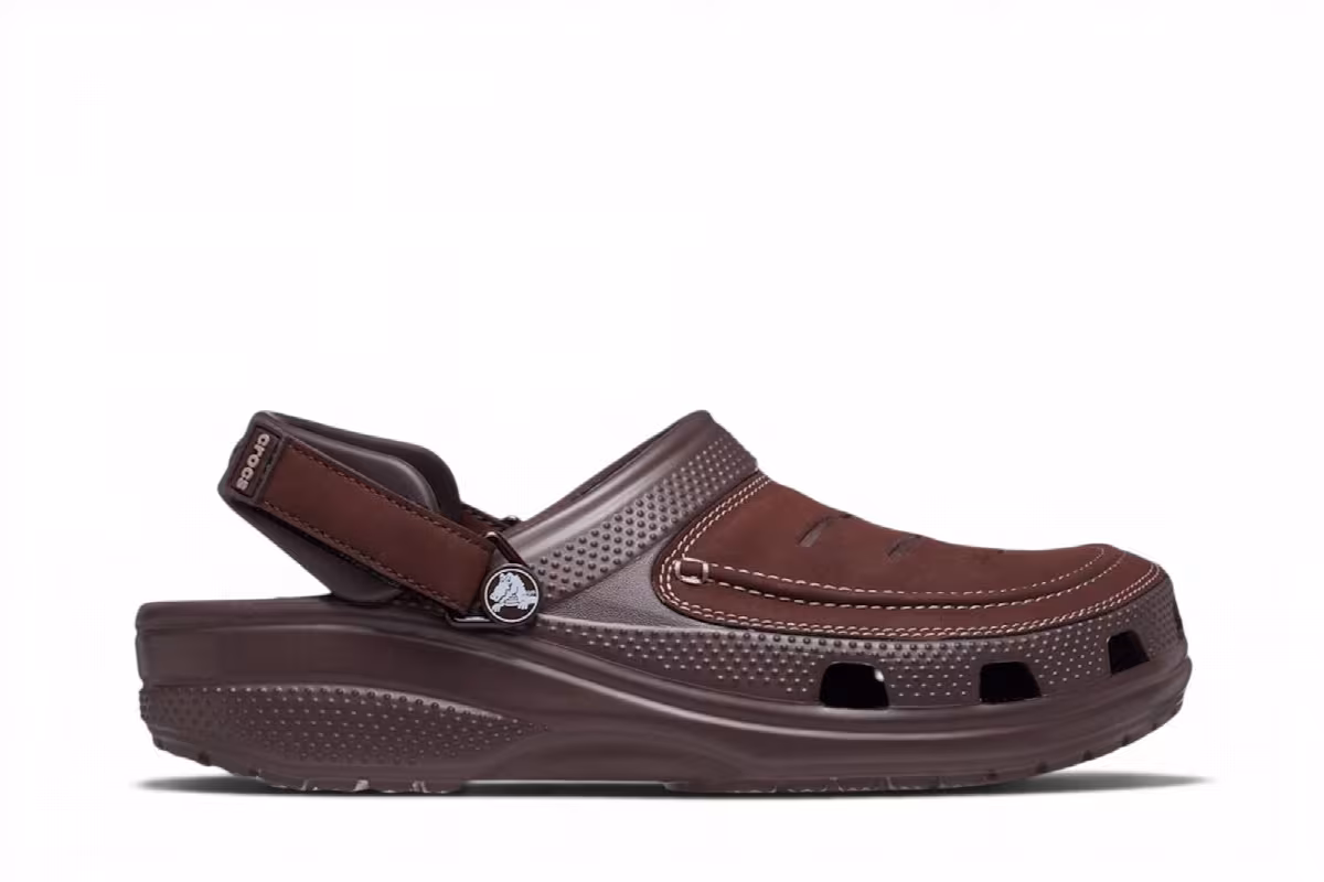 Crocs Classic Yukon Vista Ii Literide Clog Espresso Mushroom, view 2