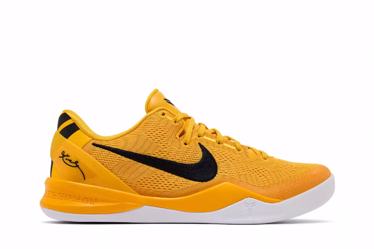 Nike Kobe 8 Protro TB Promo University Gold, view 2