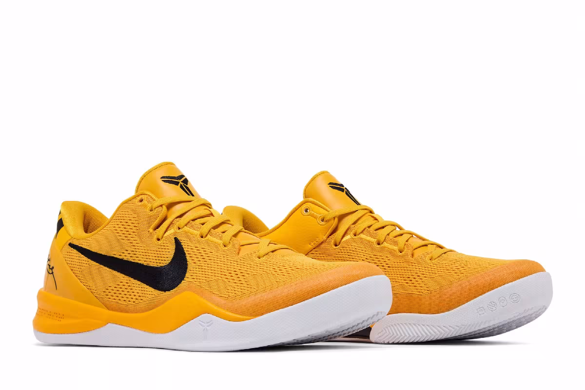 Nike Kobe 8 Protro TB Promo University Gold, view 9