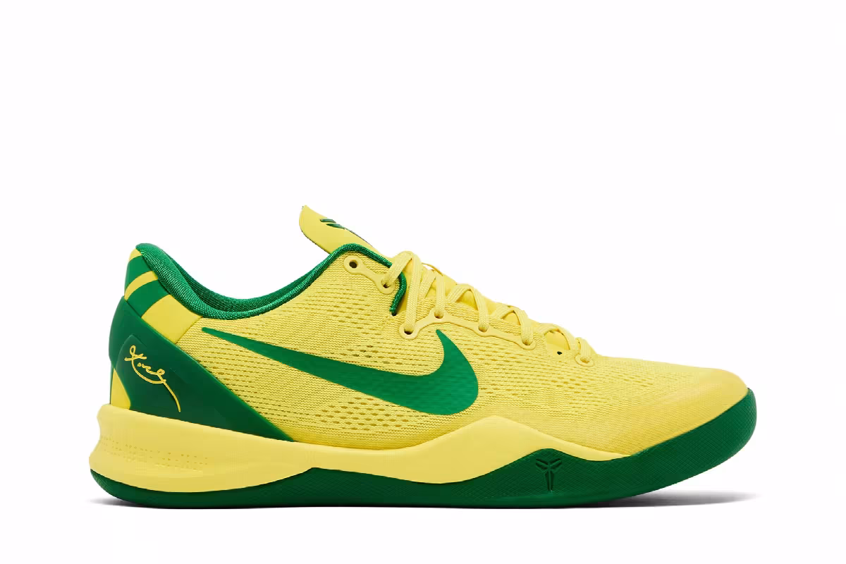Nike Kobe 8 Protro Oregon Alternate, view 2