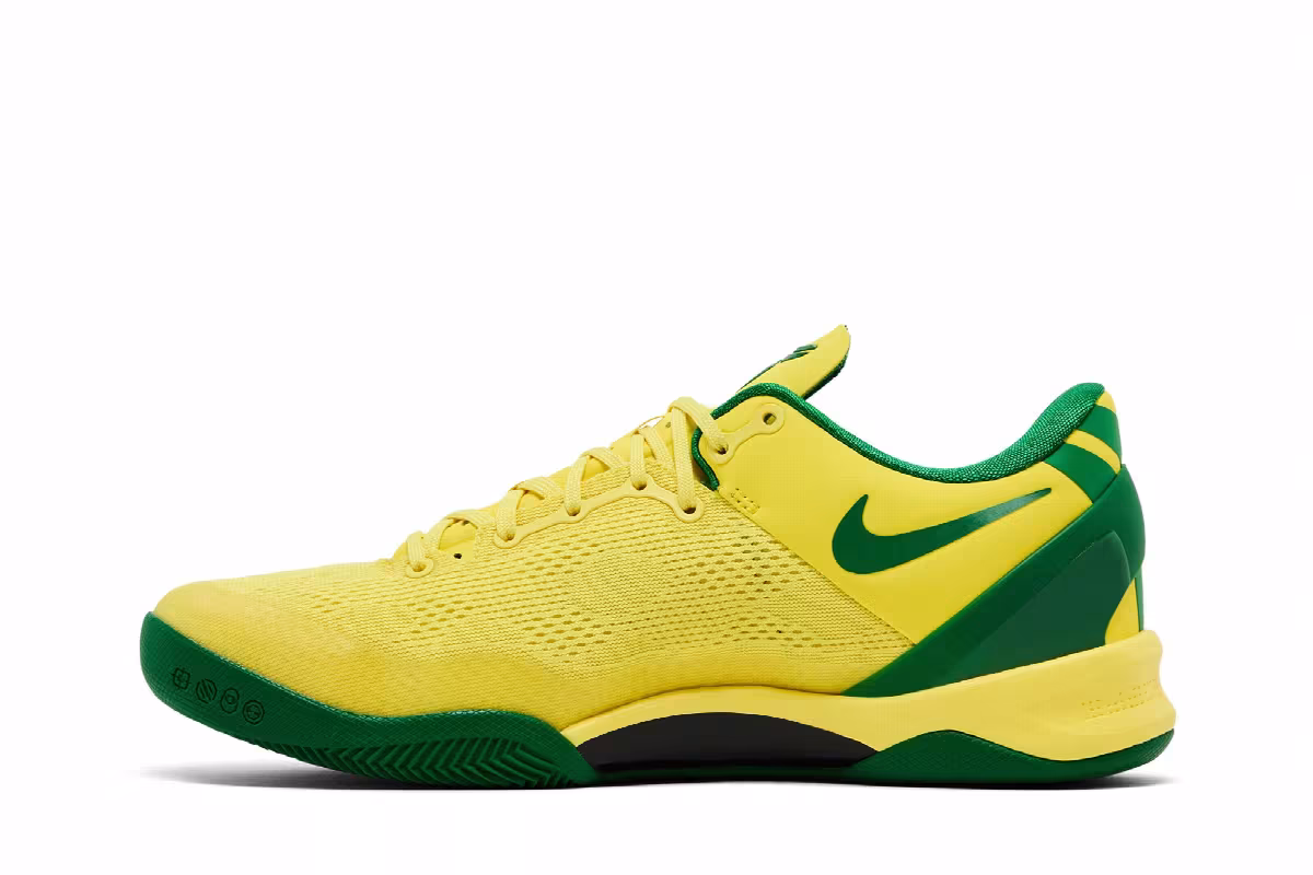Nike Kobe 8 Protro Oregon Alternate, view 4