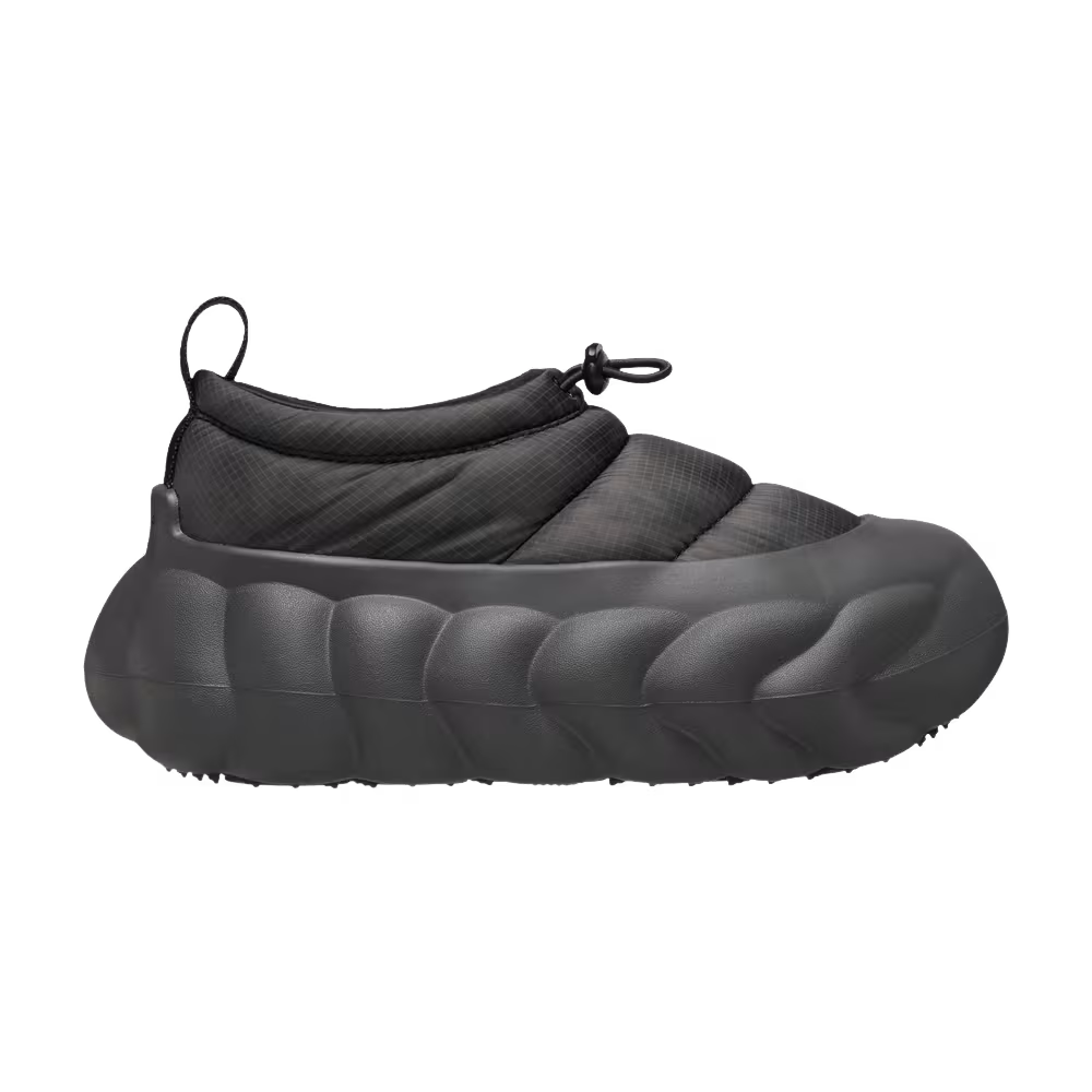 Crocs Overpuff Shorty Translucent Black