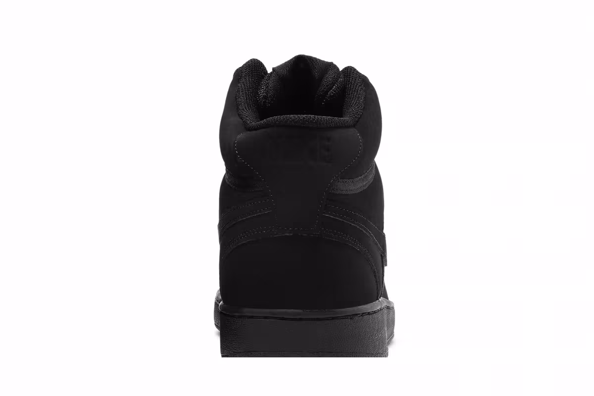Nike Court Vision Mid Triple Black, view 8