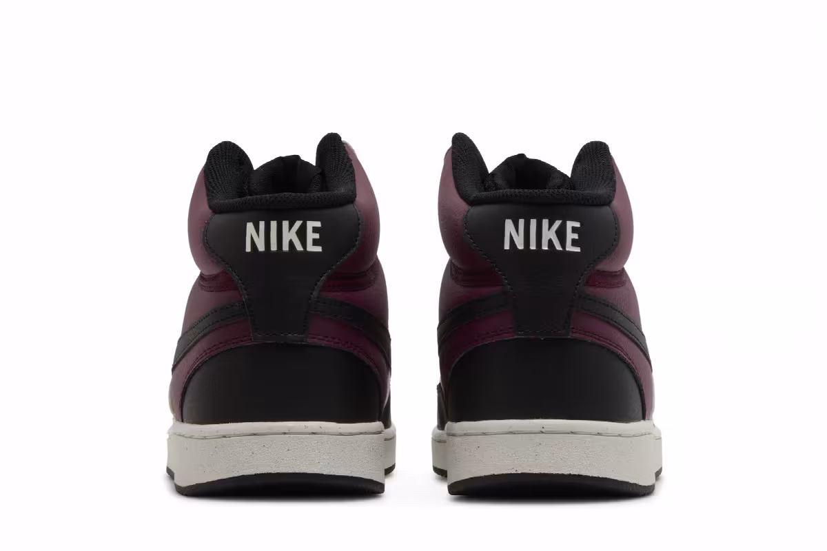 Nike Court Vision Mid Next Nature Dark Beetroot, view 7