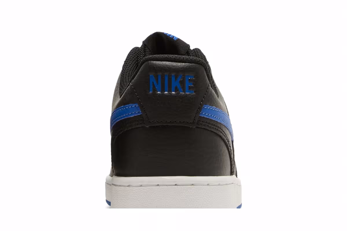 Nike Court Vision Low Black Game Royal, view 8
