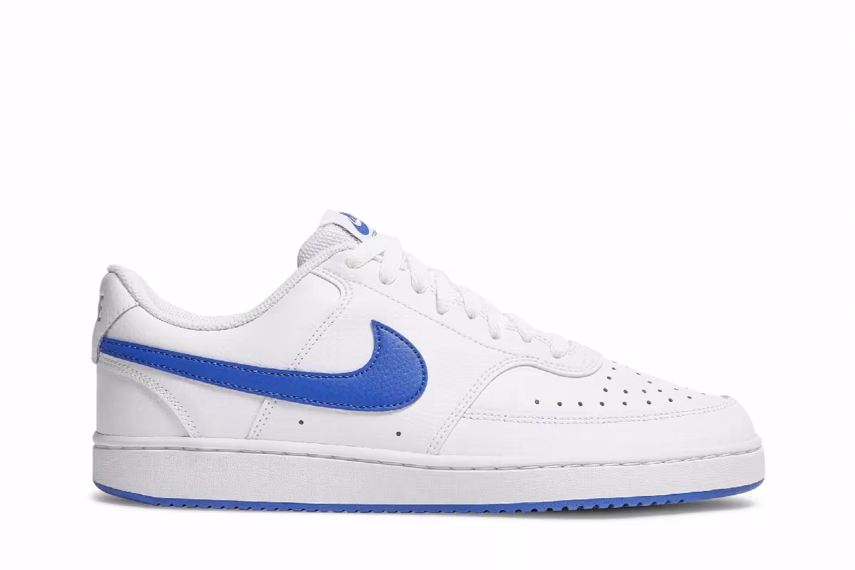 Nike Court Vision Low White Game Royal, view 2