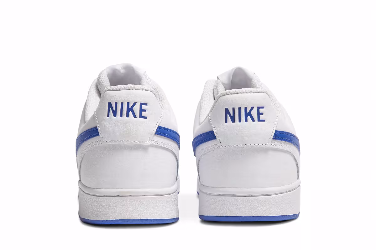 Nike Court Vision Low White Game Royal, view 7