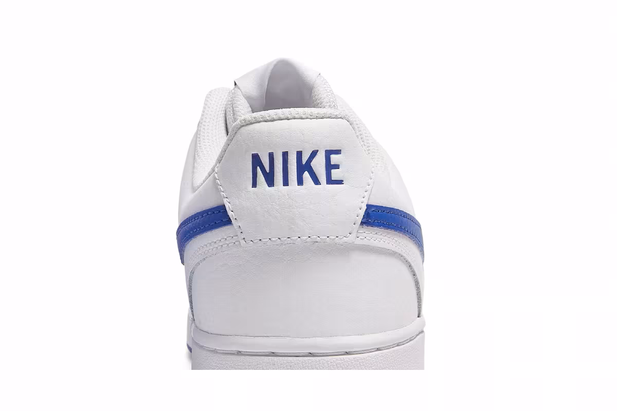Nike Court Vision Low White Game Royal, view 8