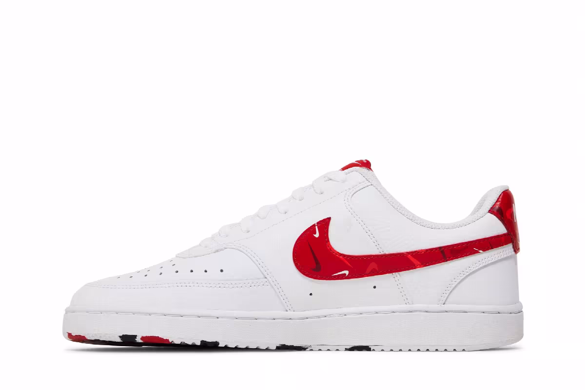 Nike Court Vision Low Swoosh Print, view 4
