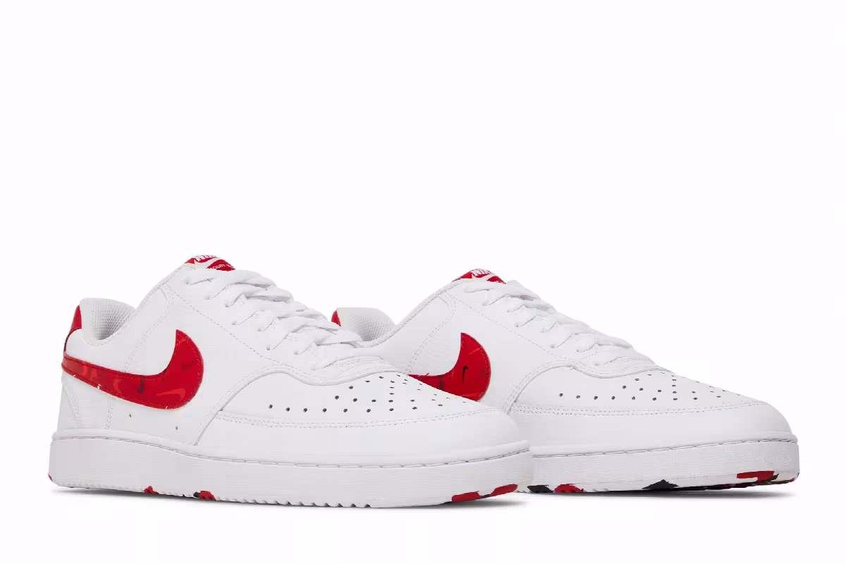 Nike Court Vision Low Swoosh Print, view 9