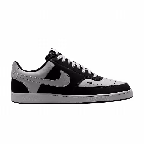 Nike Court Vision 'Black Light Smoke Gray Sail White Light Smoke Gray'