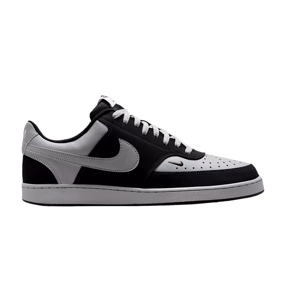 Nike Court Vision Black Light Smoke Gray Sail White Light Smoke Gray