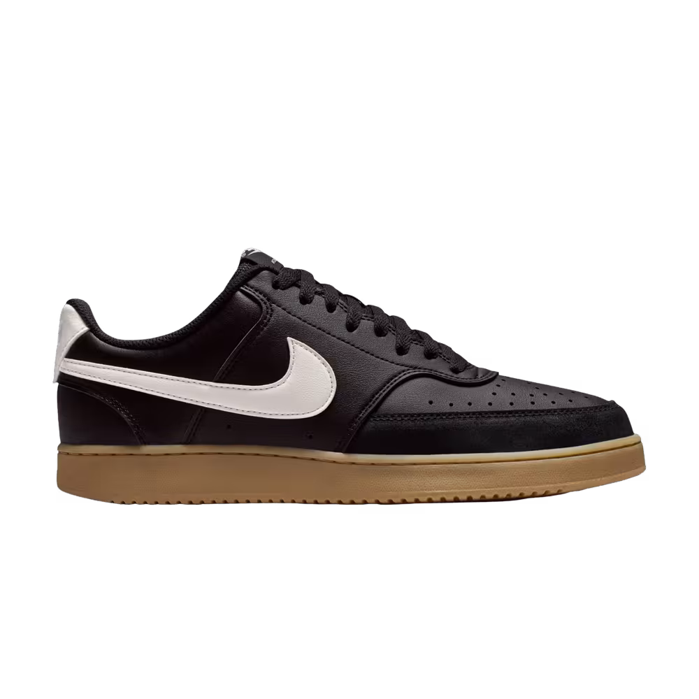 Nike Court Vision LO Black Gum Light Brown Sail