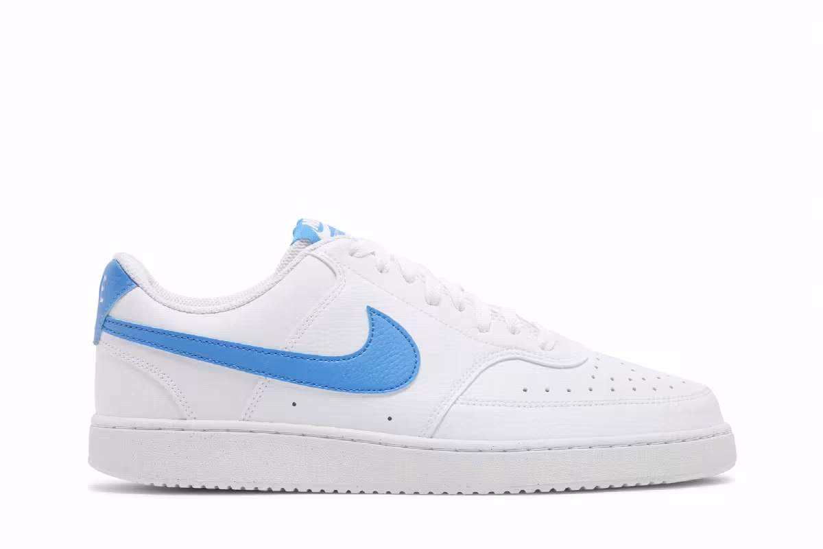 Nike Court Vision Low Next Nature White Light Photo Blue, view 2