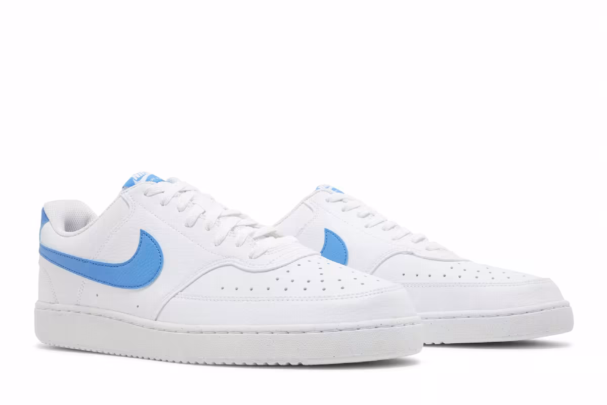 Nike Court Vision Low Next Nature White Light Photo Blue, view 9