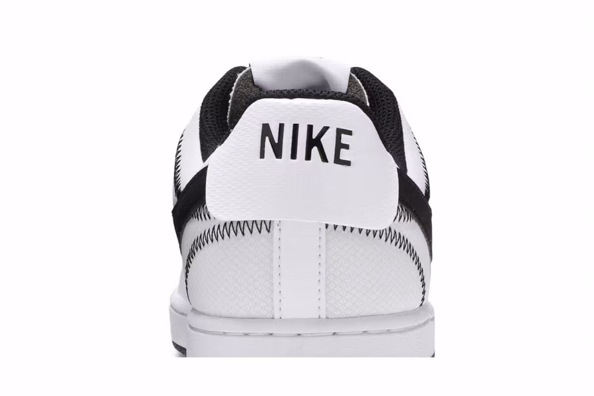 Nike Court Vision Low Premium White, view 8