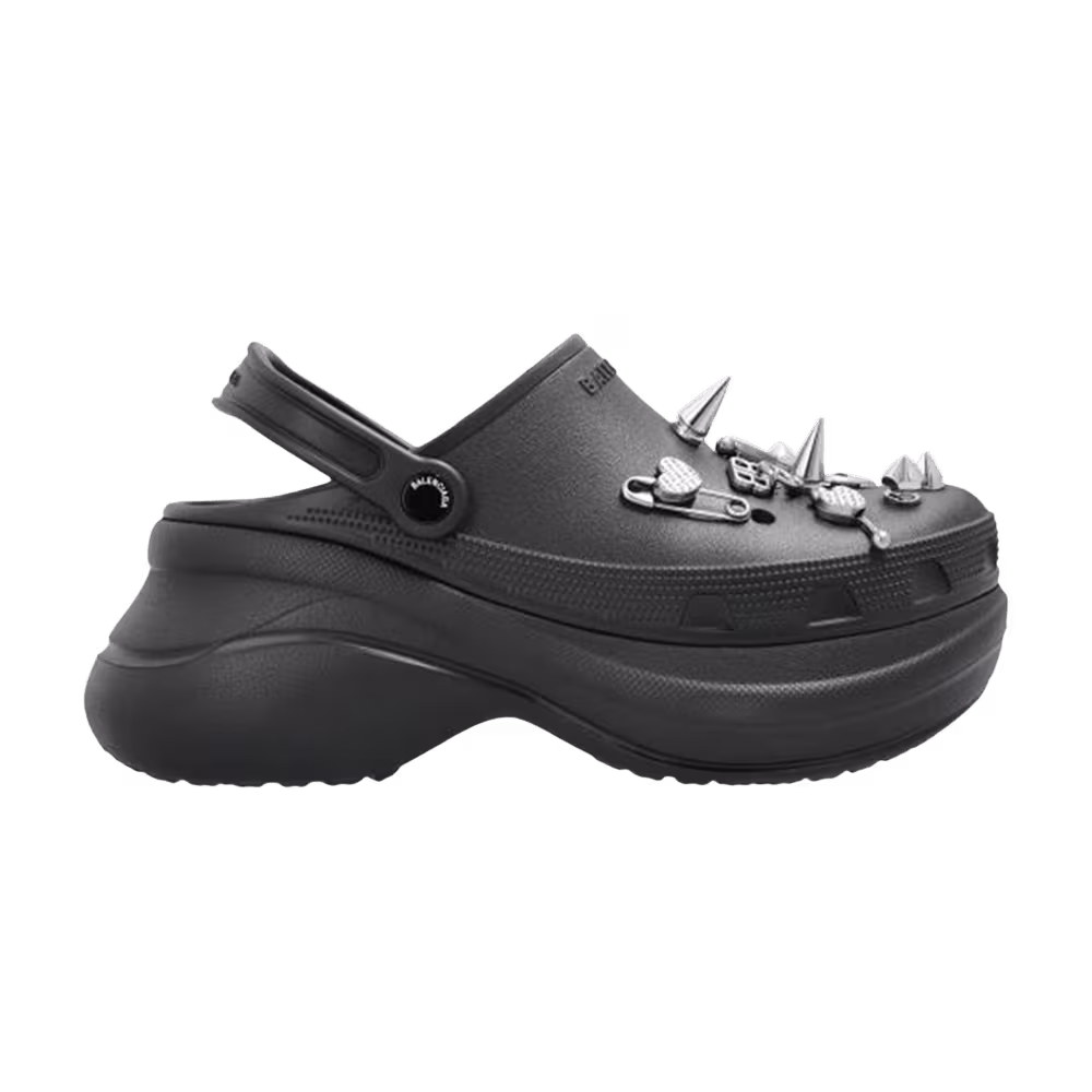 Balenciaga x Crocs Jibbitz Punk Mule Black