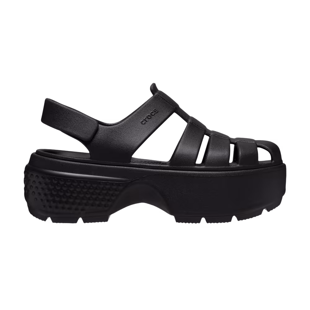 Crocs Stomp Fisherman Sandal Black