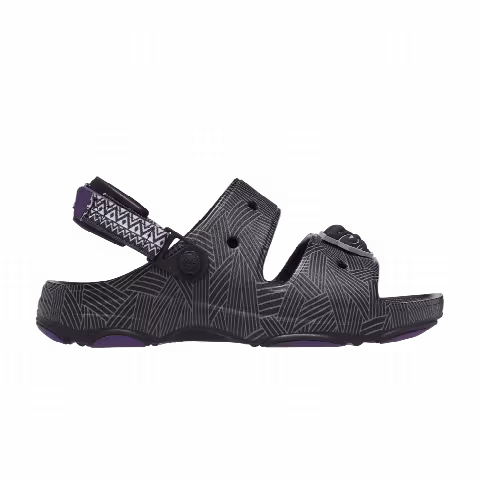 Crocs Marvel x All-Terrain Sandal 'Black Panther'