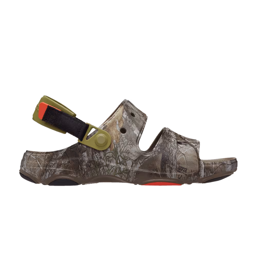 Realtree x Crocs All-Terrain Sandal Edge Camo - Walnut
