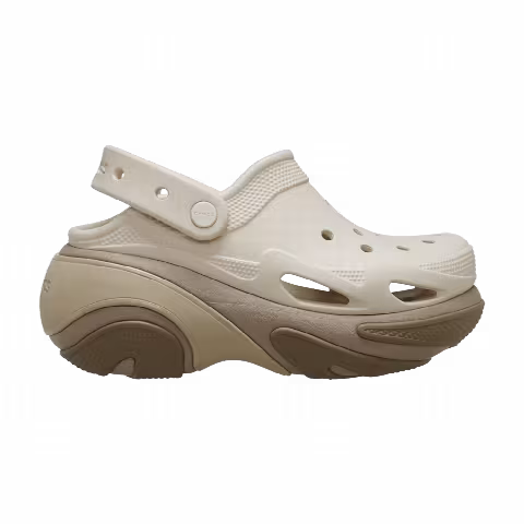 Crocs Bubble Crush Clog 'Taupe'