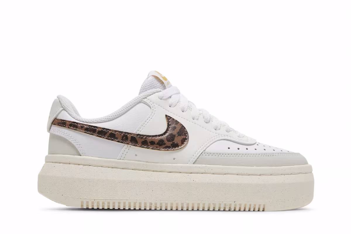 Nike Women's Court Vision Alta Leopard, view 2