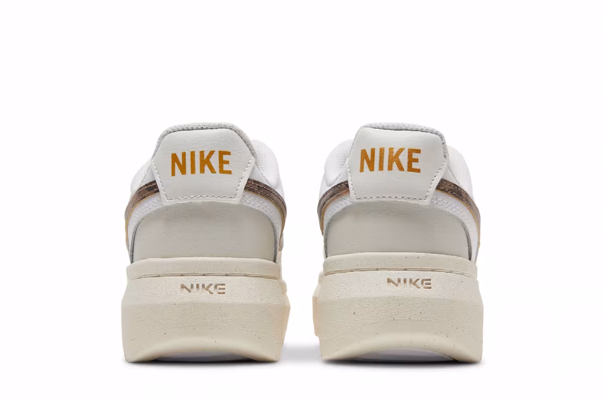 Nike Women's Court Vision Alta Leopard, view 7