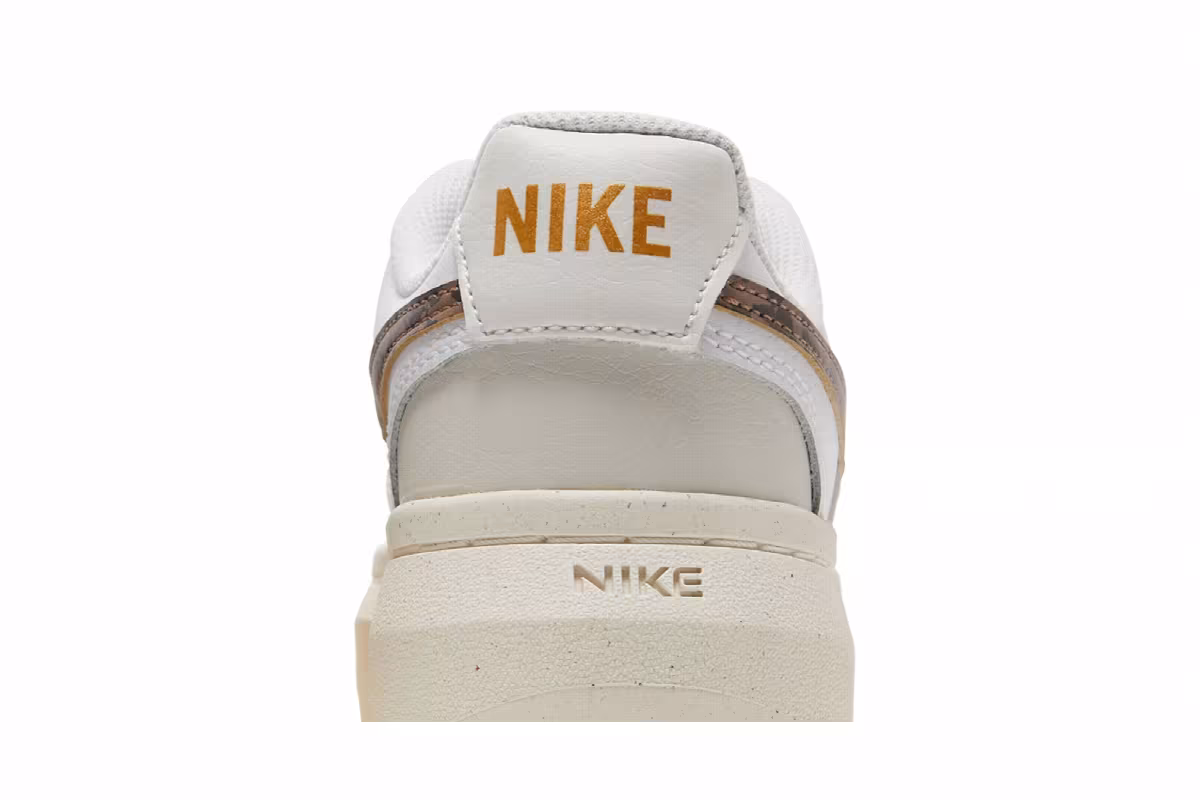 Nike Women's Court Vision Alta Leopard, view 8