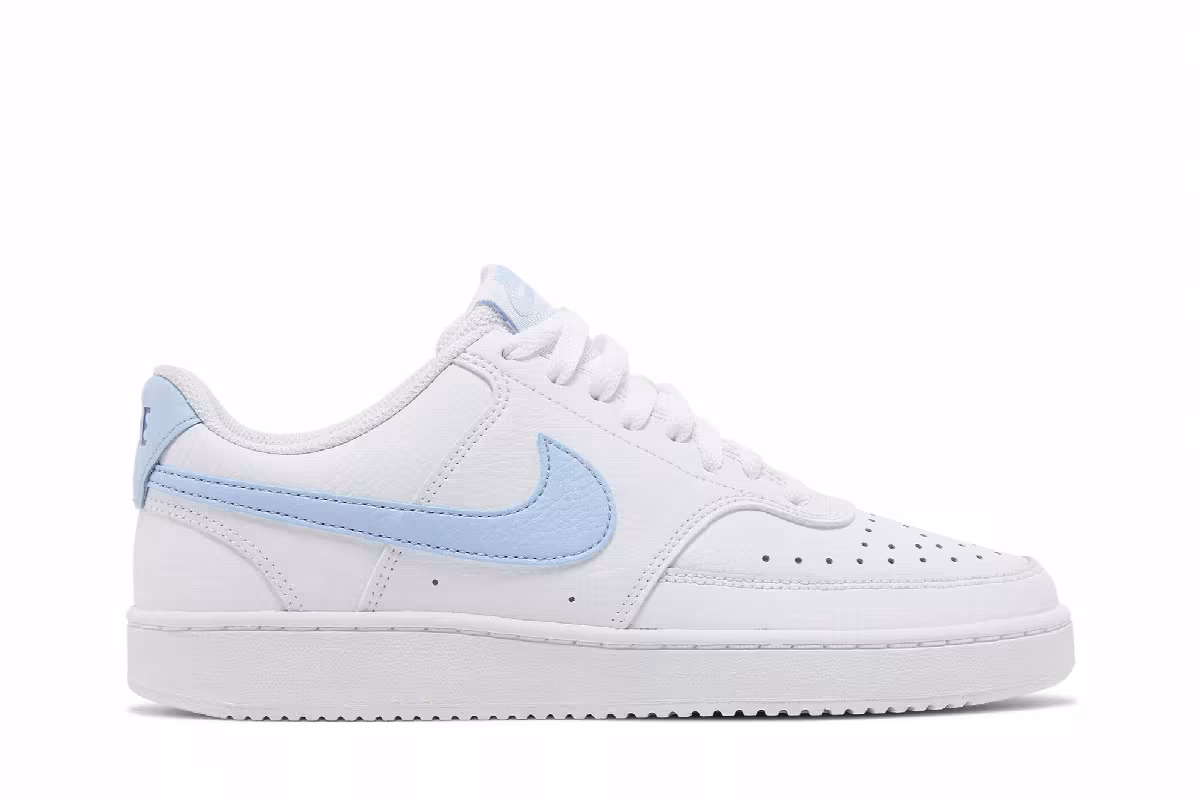 Nike Women's Court Vision Low White Royal Tint, view 2