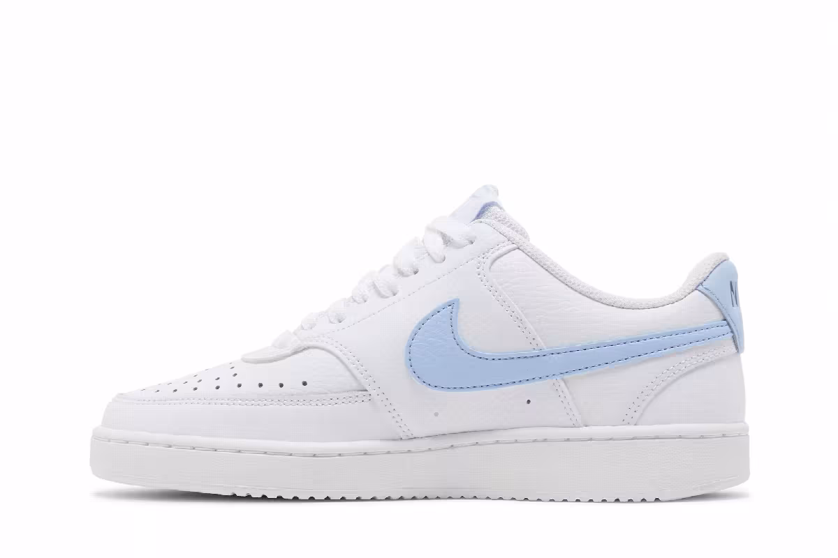 Nike Women's Court Vision Low White Royal Tint, view 4