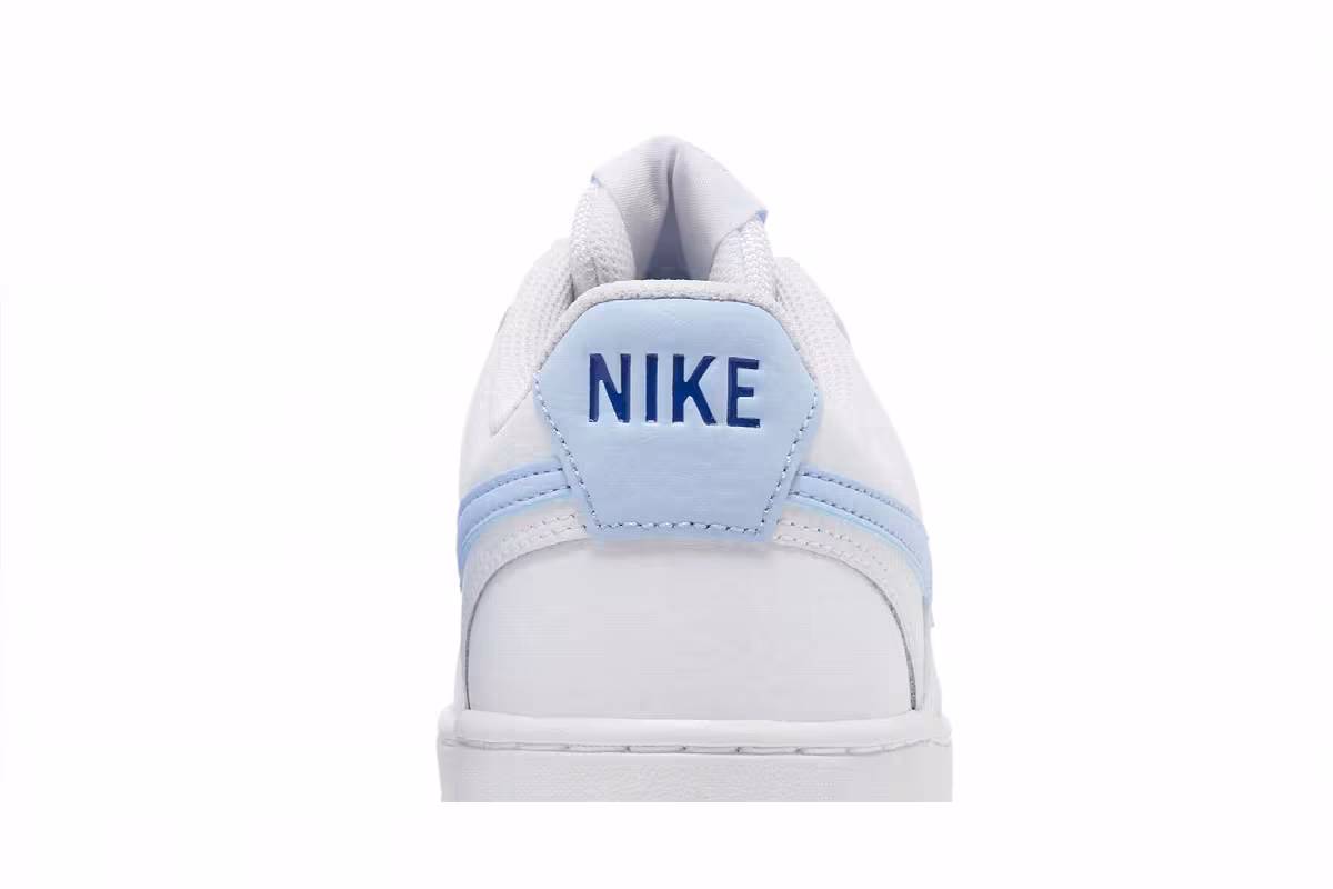 Nike Women's Court Vision Low White Royal Tint, view 8
