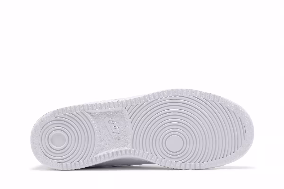 Nike Women's Court Vision Mid Triple White, view 5