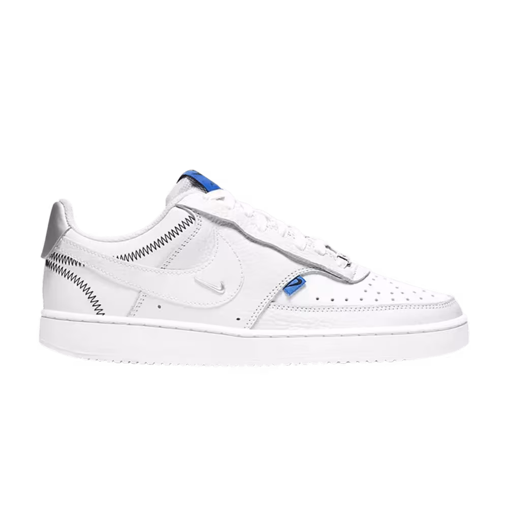 Nike Women's Court Vision Low SE White Metallic Silver