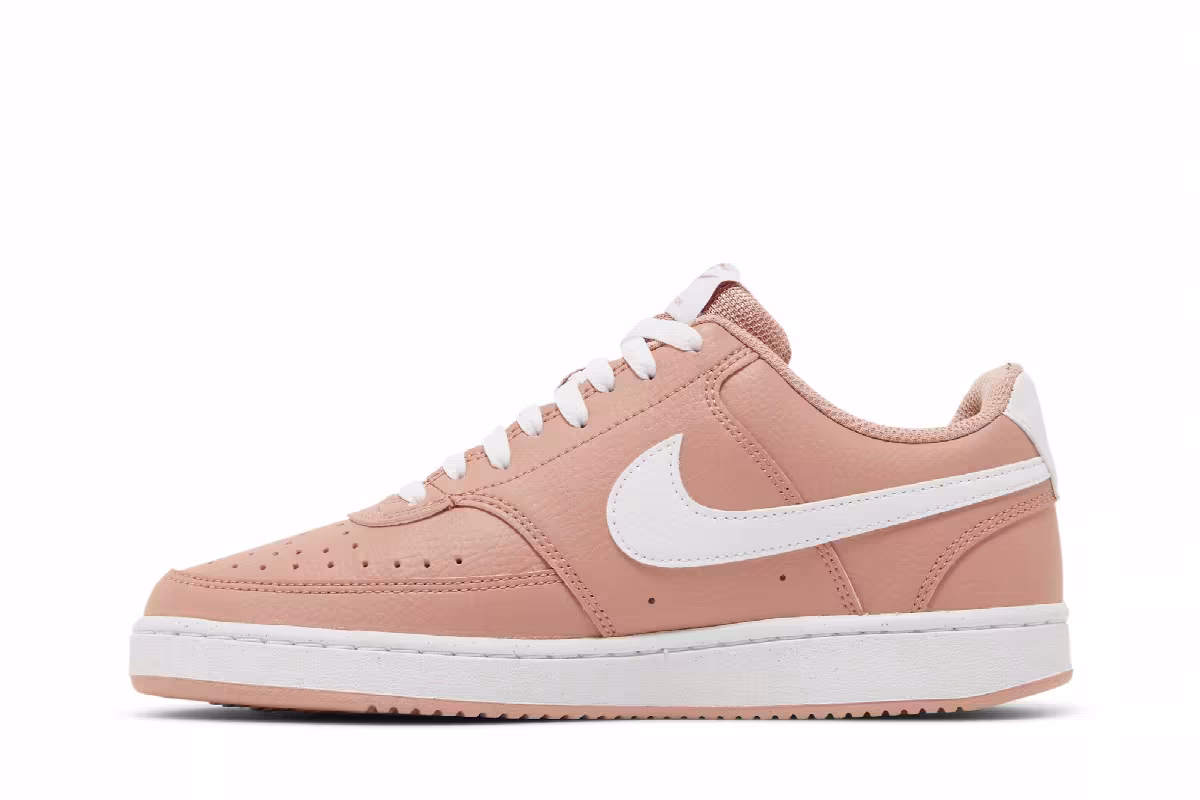 Nike Women's Court Vision Low Next Nature Rose Whisper, view 4