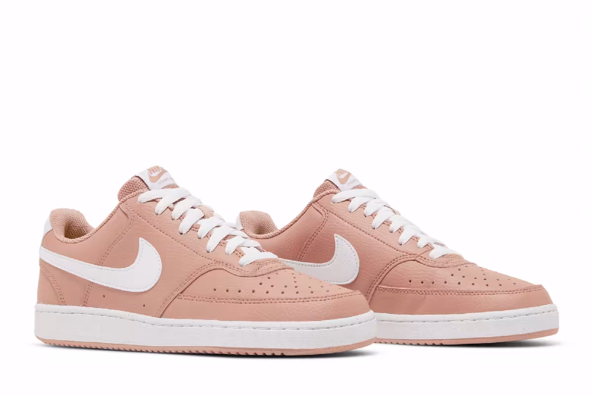 Nike Women's Court Vision Low Next Nature Rose Whisper, view 9
