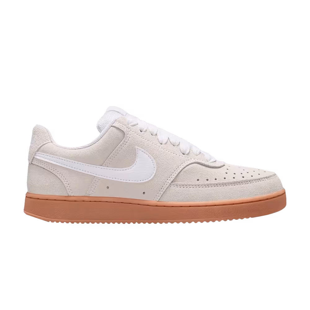 Nike Women's Court Vision White Gum Medium Brown Black
