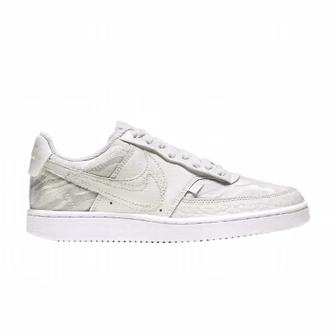 Nike Wmns Court Vision Low Premium 'Stacked Swoosh - Sail'