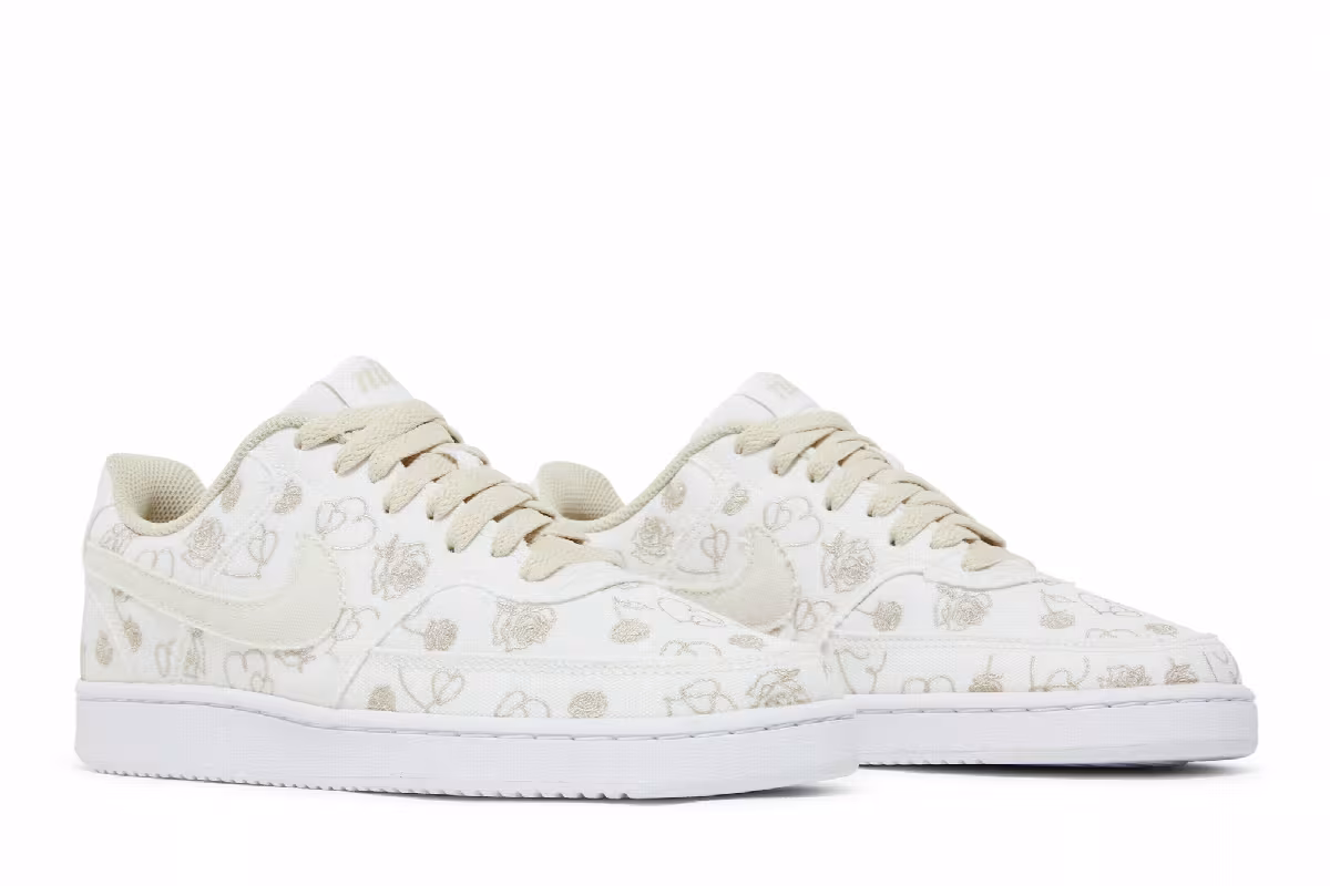 Nike Women's Court Vision Low Valentine's Day, view 9