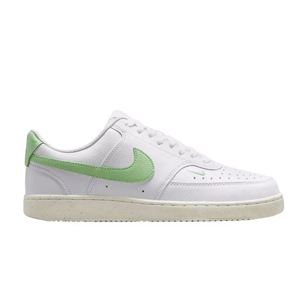 Nike Women's Court Vision Low White Vapor Green Sail