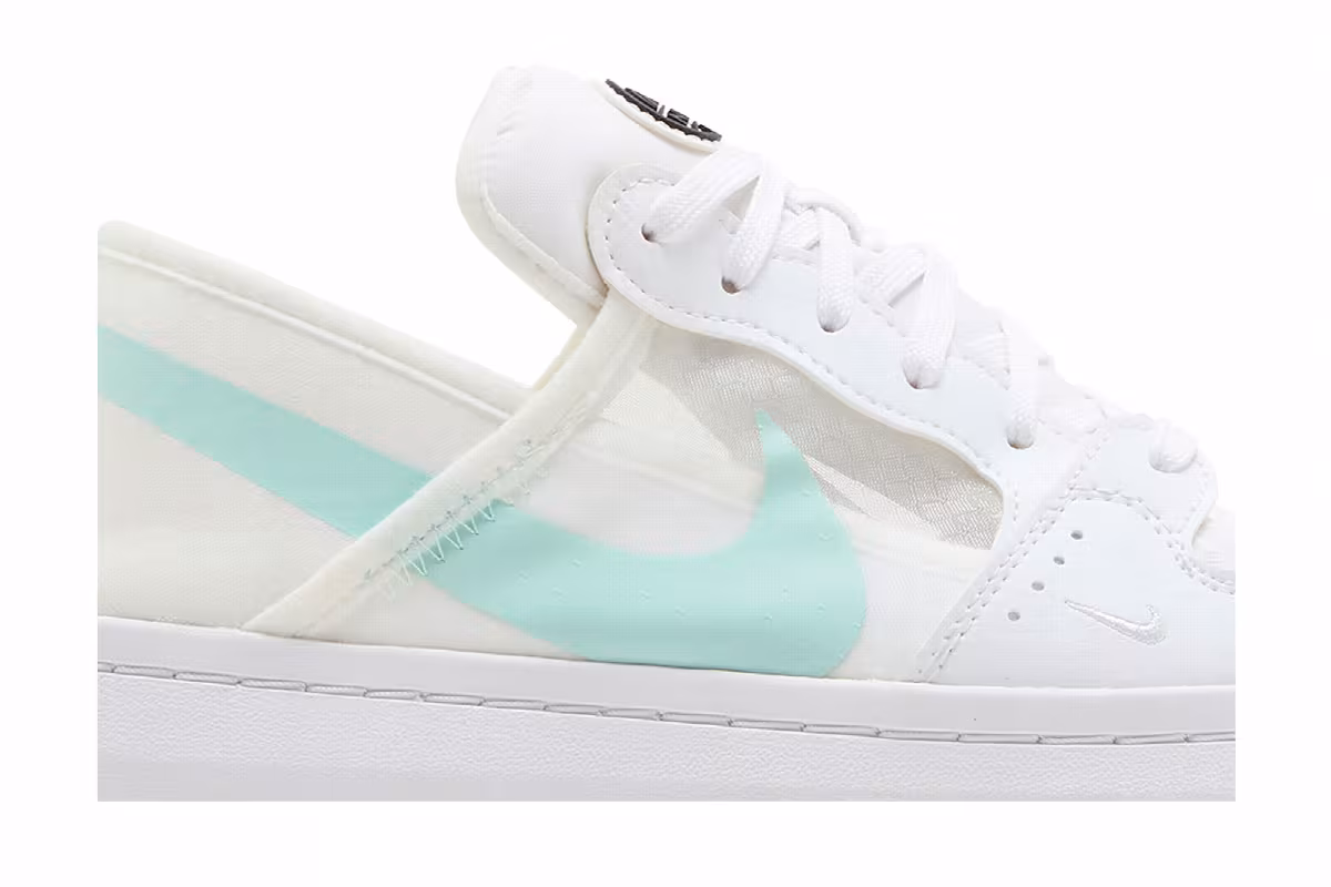 Nike Women's Court Vision Alta TXT White Light Dew, view 3