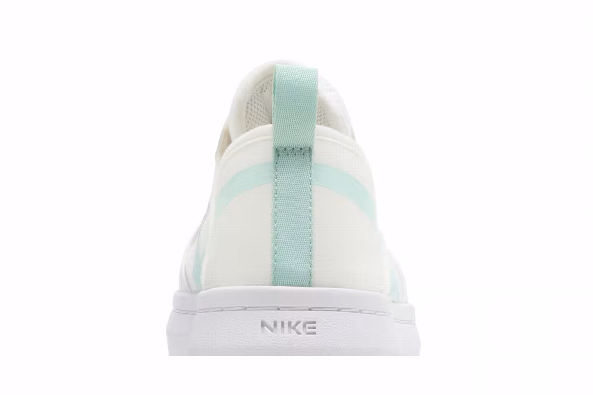 Nike Women's Court Vision Alta TXT White Light Dew, view 8