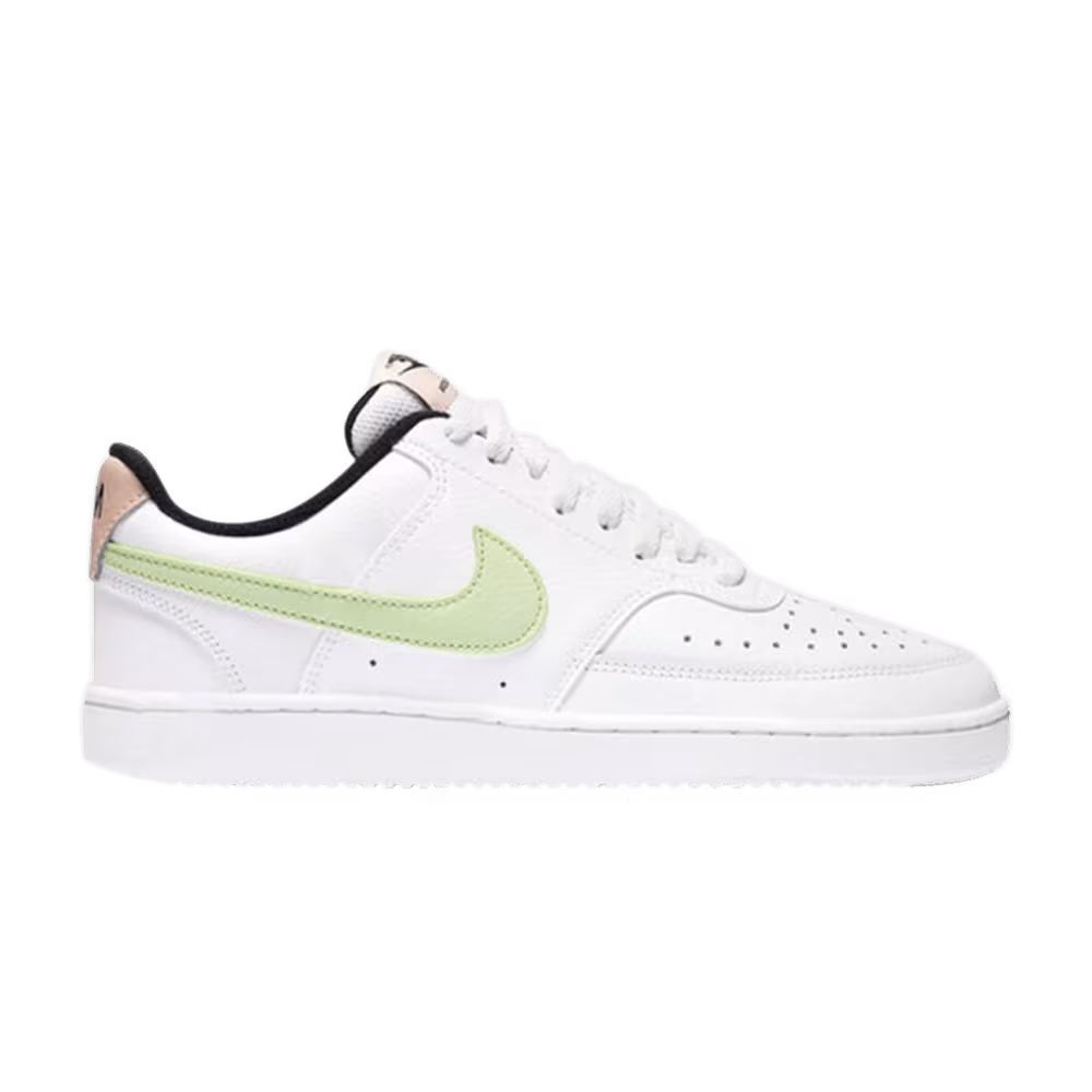 Nike Women's Court Vision Low White Barely Volt