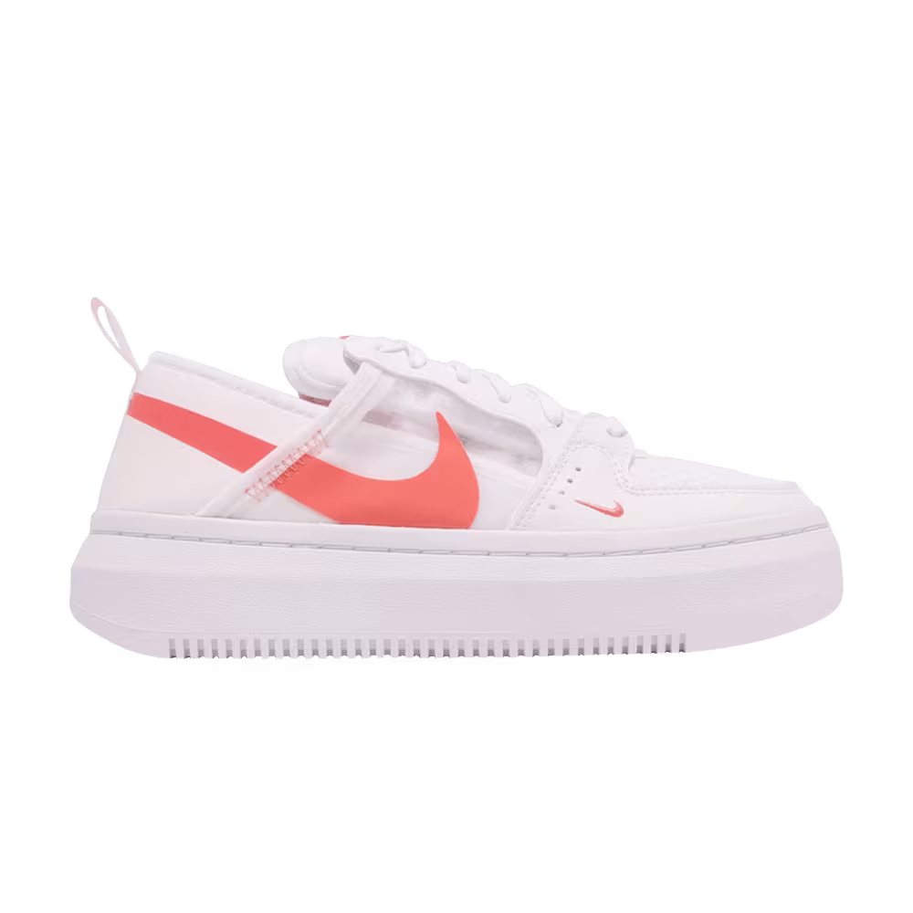 Nike Women's Court Vision Alta TXT White Magic Ember