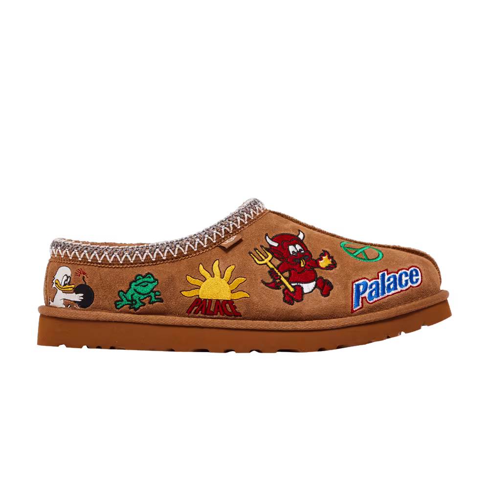 Palace x UGG Tasman Slipper Chestnut