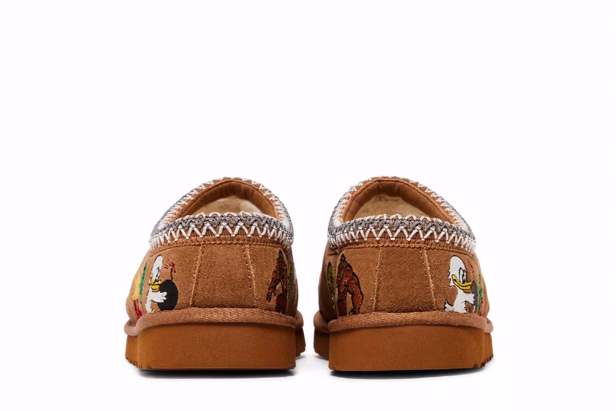 Palace x UGG Tasman Slipper Chestnut, view 7